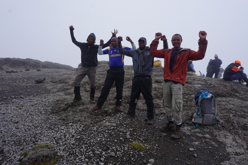 Kili group Baranco Wall pic 12