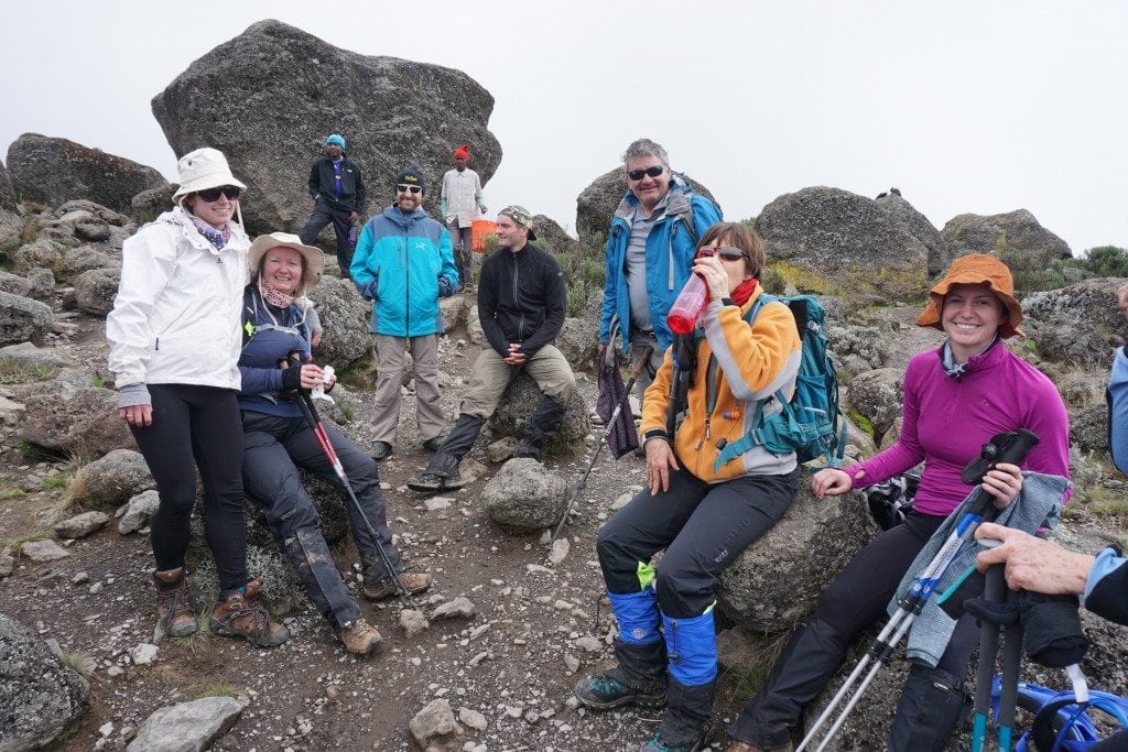 Kili group Baranco Wall pic 14