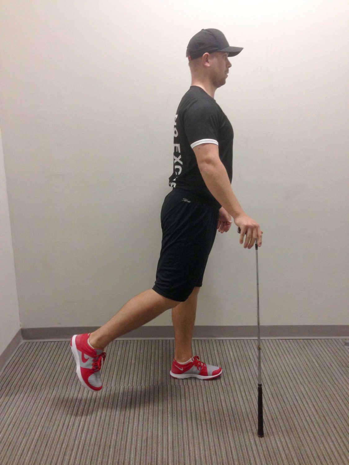 Golf Exercises - Leg Swing Step 2