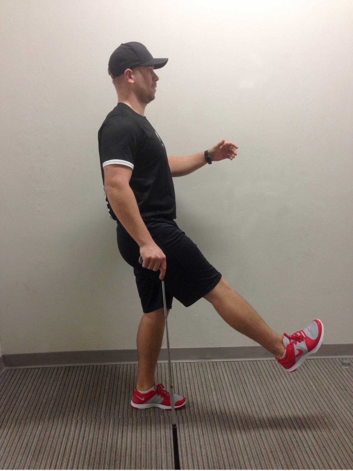 Golf Exercises - Leg Swing Step 1