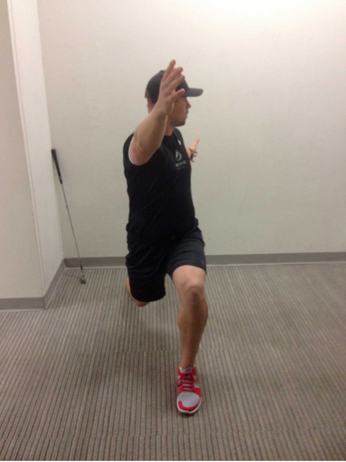 Lunge and Rotate Step 2