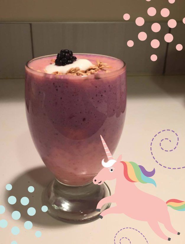 a healthy alternative to the unicorn frappuccino