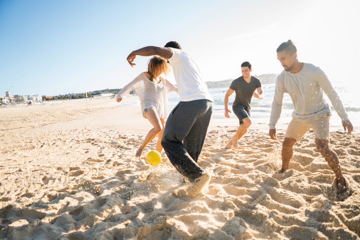 Soccer is great for bodies of all ages