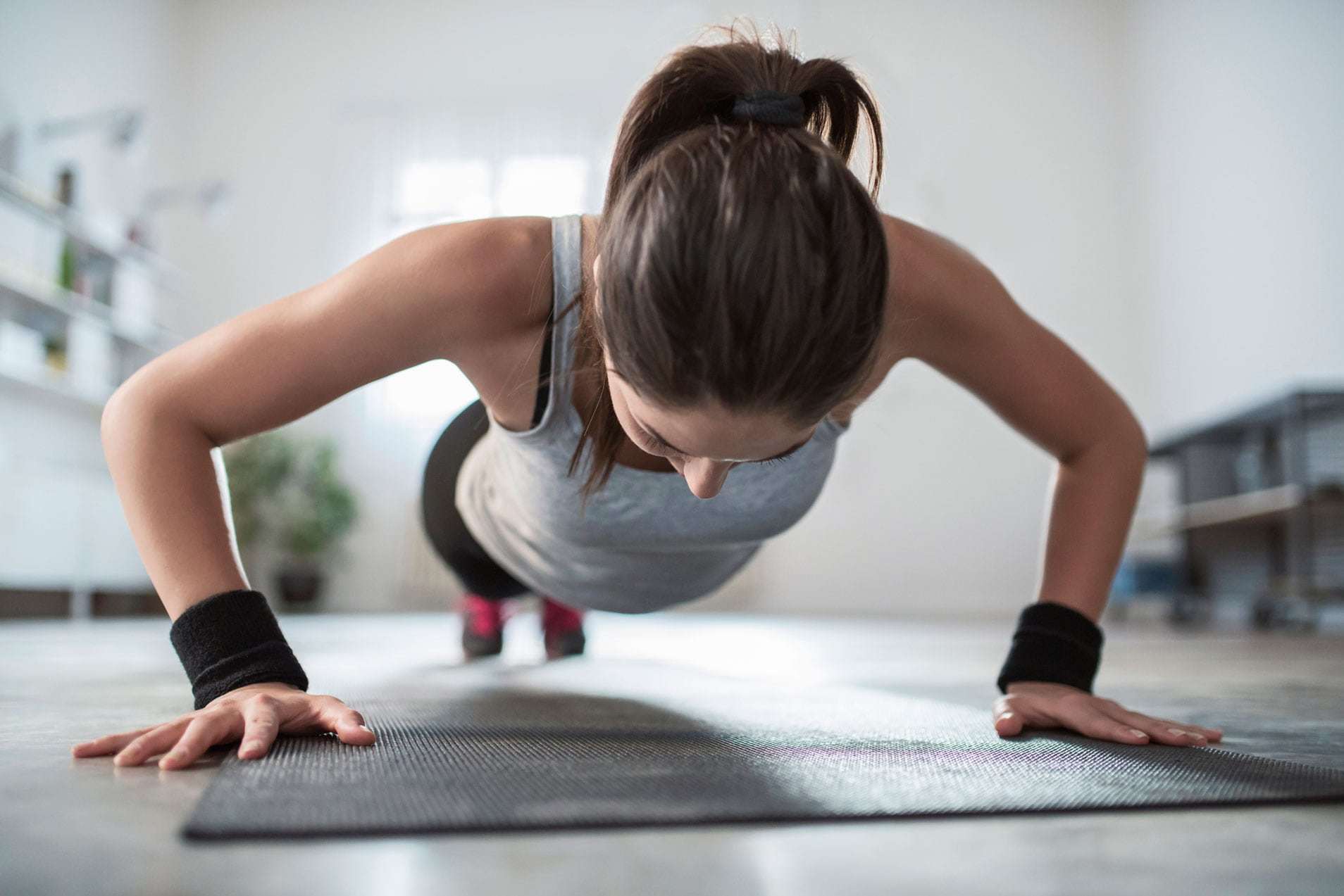 working out