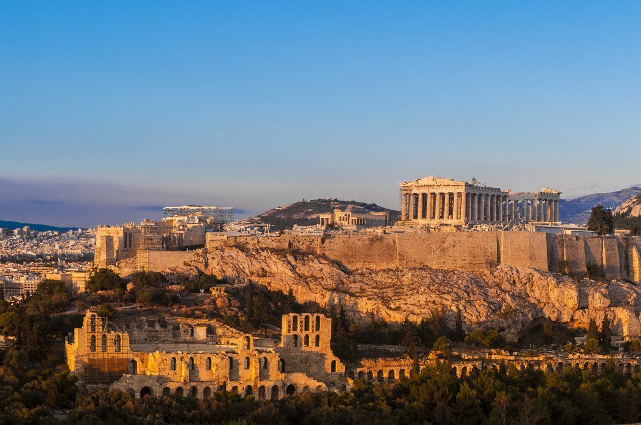 Acropolis, Parthenon and Theatre of Herodes Atticus, Athens, Greece, innovative fitness, destinations