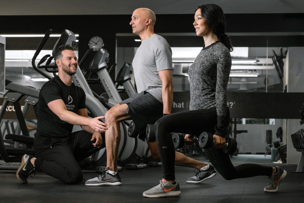 Corporate Wellness Program - Group Exercise Session in Office Setting